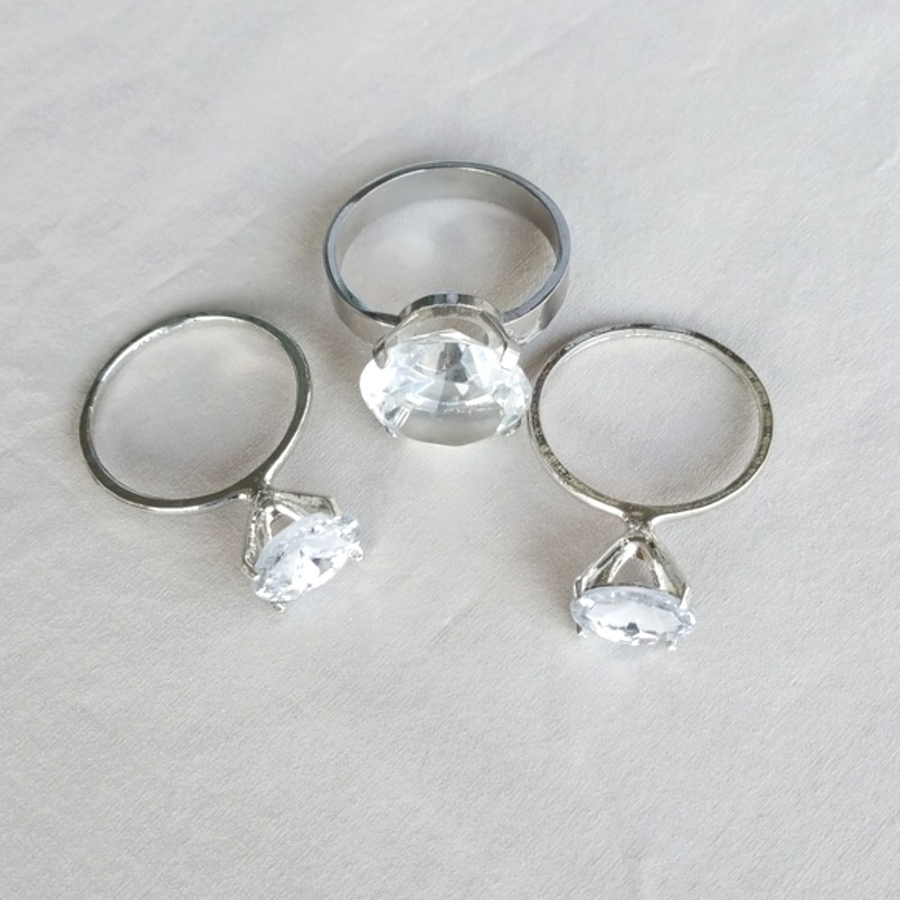 Diamond Ring Napkin Rings Holders